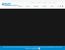 Tablet Screenshot of kyubit.com